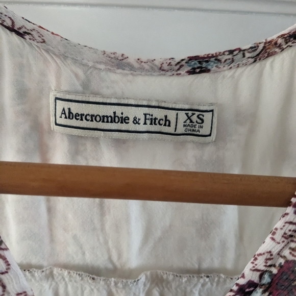 Abercrombie and Fitch Boho Floral print dress size xs - Picture 5 of 11